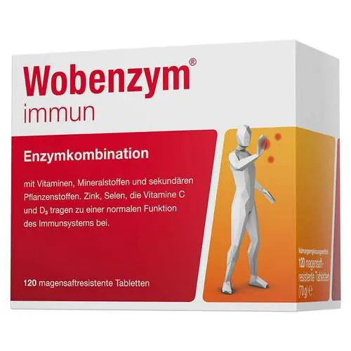 Wobenzym immun magensaftresistente Tabletten, 120 St