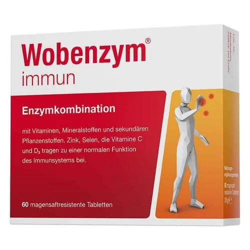 Wobenzym immun magensaftresistente Tabletten, 60 St