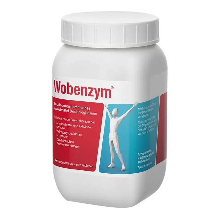 Wobenzym magensaftresistente Tabletten, 800 St