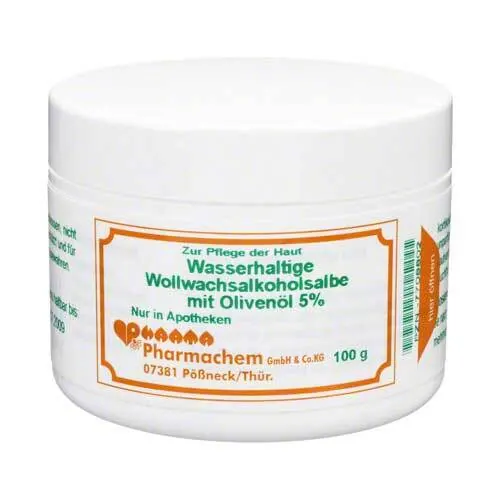 Wollwachsalkoholsalbe wasserh.mit Olivenöl 5%, 100 g