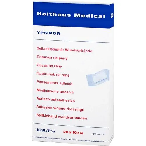 Wundverband steril Ypsipor 10x20 cm, 10 St
