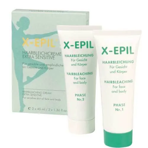 X-Epil Haarbleichcreme, 2X40 ml