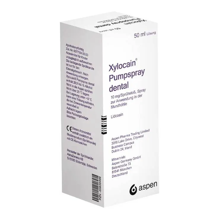 Xylocain Pumpspray Dental, 50 ml