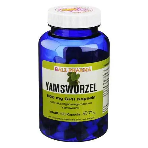 YAMSWURZEL 500 mg GPH Kapseln, 120 St