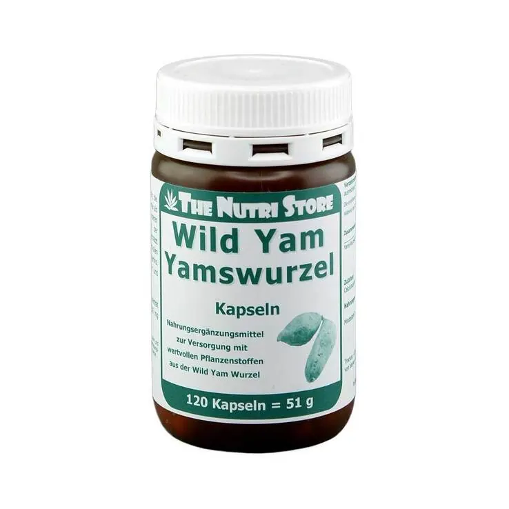 YAMSWURZEL WILD Yam 250 mg Kapseln, 120 St