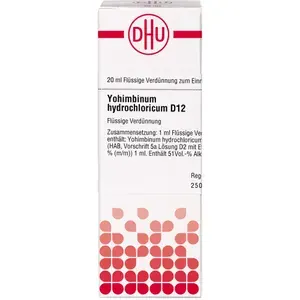 YOHIMBINUMHYDROCHLORICUMD12Dilution20ml