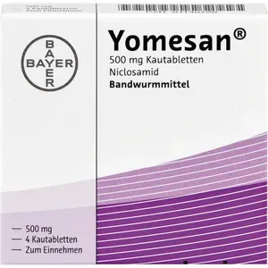 YOMESAN500mgKautabletten4St