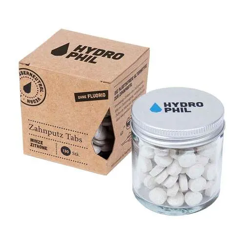 Zahnputz Tabs Minze Zitrone ohne Fluorid, 130 St