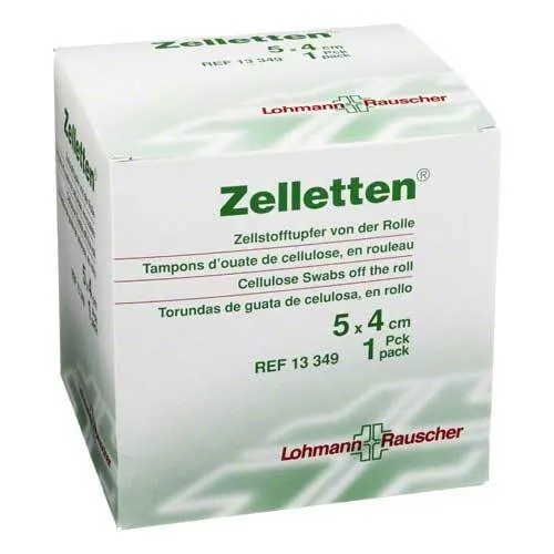 Zelletten Tupfer 4x5 cm unsteril Rolle, 300 St