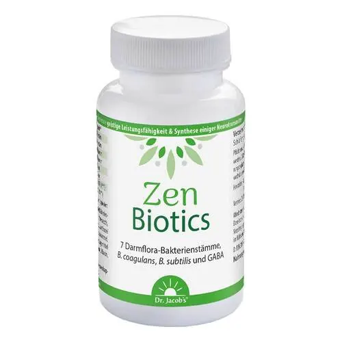 Zen Biotics Darmflora-Bakterien + Gaba Dr.Jacob's, 60 St