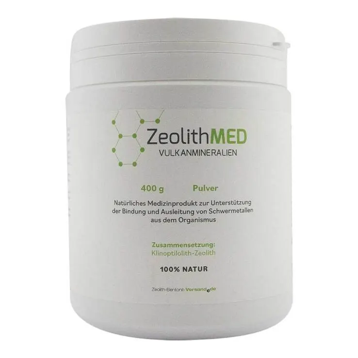 Zeolith Med Pulver Kunststoffdose, 400 g