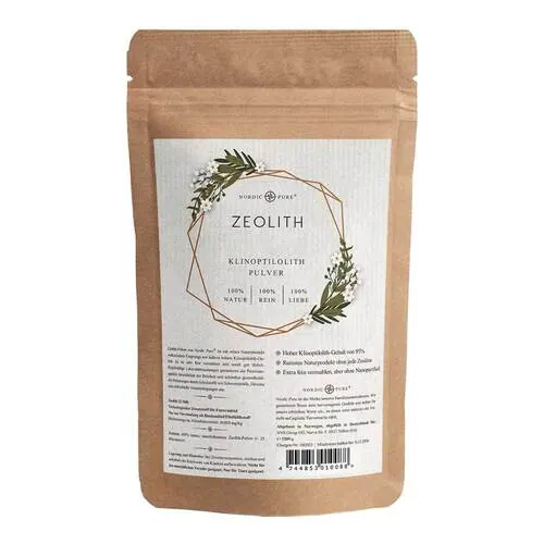 Zeolith Pulver 95% Klinoptilolith Nordic Pure, 1000 g
