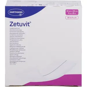 ZETUVITSaugkompressenunsteril10x20cm30St