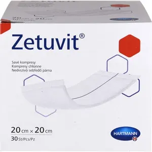 ZETUVITSaugkompressenunsteril20x20cm30St