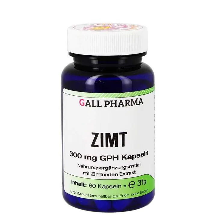Zimt 300 mg GPH Kapseln, 60 St