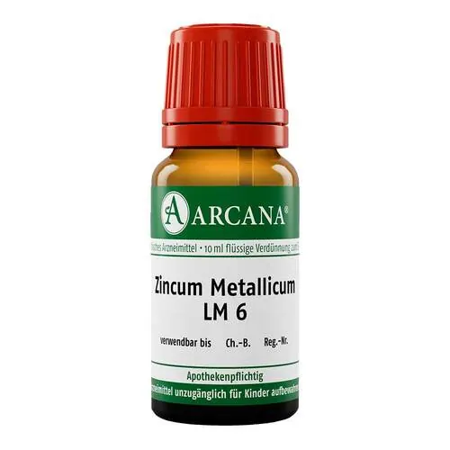 ZINCUM METALLICUM LM 6 Dilution, 10 ml