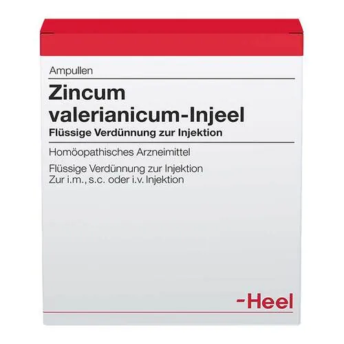 Zincum valerianicum Injeel Ampullen, 10 St