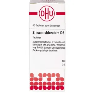 ZINCUMCHLORATUMD6Tabletten80St