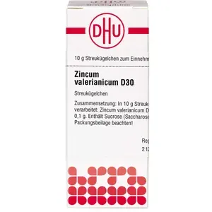 ZINCUMVALERIANICUMD30Globuli10g