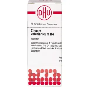 ZINCUMVALERIANICUMD4Tabletten80St