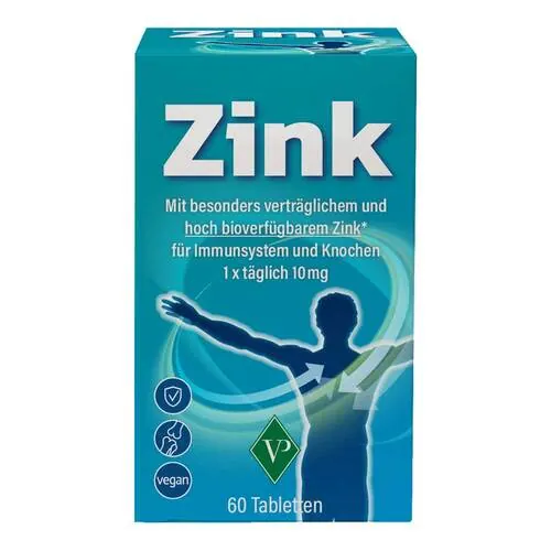 Zink 10 mg Tabletten, 60 St