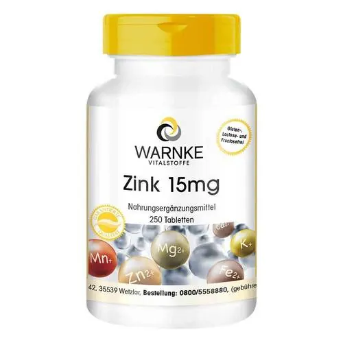 Zink 15 mg Tabletten, 250 St