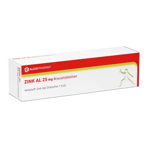 Zink AL 25 mg Brausetabletten, 40 St
