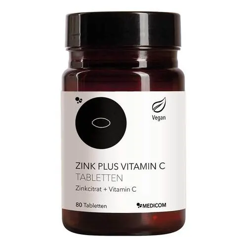 Zink Plus Vitamin C Tabletten, 80 St