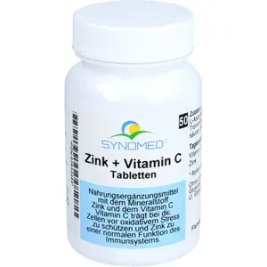 ZINK+VITAMINCTablettenSynomed50Stück