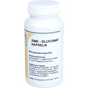 ZINK25mgZinkgluconatKapseln90Stück