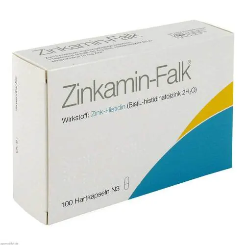 Zinkamin Falk 15 mg Hartkapseln, 100 St
