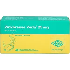 ZINKBRAUSEVerla25mgBrausetabletten40St