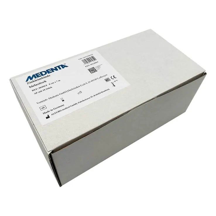 Zinkleimbinde 7mx8cm, 10 St