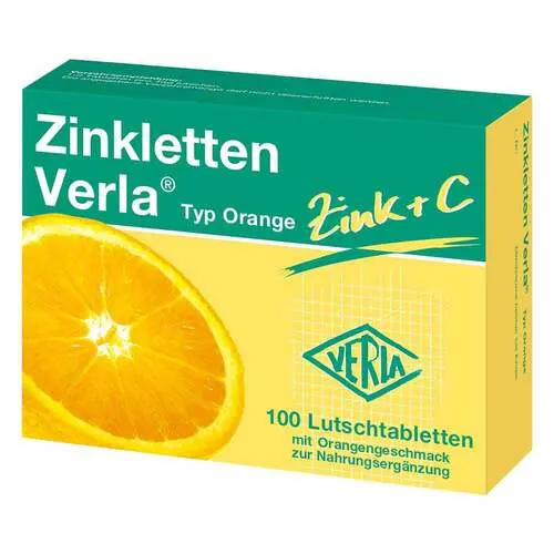 Zinkletten Verla Orange Lutschtabletten, 100 St