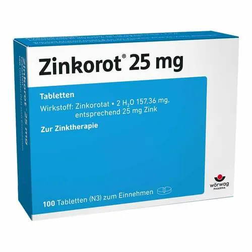 Zinkorot 25 mg Tabletten, 100 St