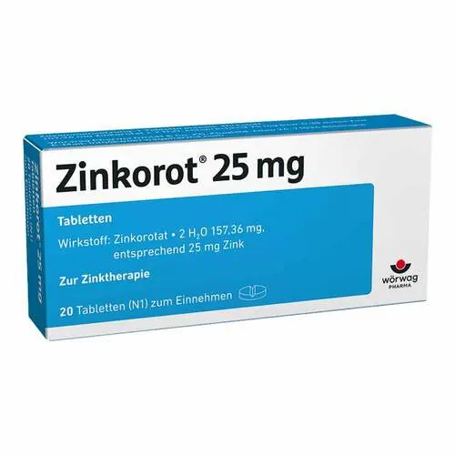 Zinkorot 25 mg Tabletten, 20 St