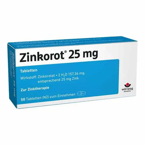 Zinkorot 25 mg Tabletten, 50 St