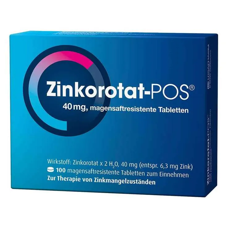 Zinkorotat-POS magensaftresistente Tabletten, 100 St