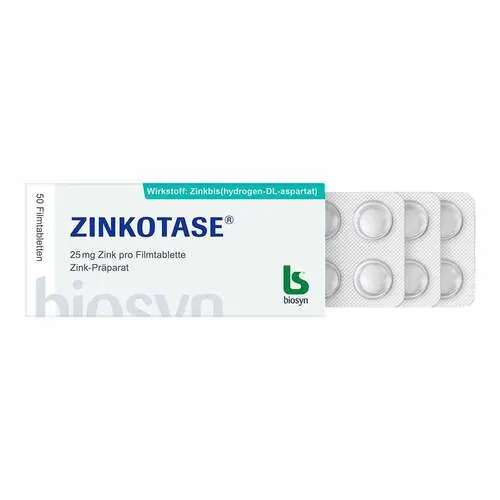 Zinkotase Filmtabletten, 50 St