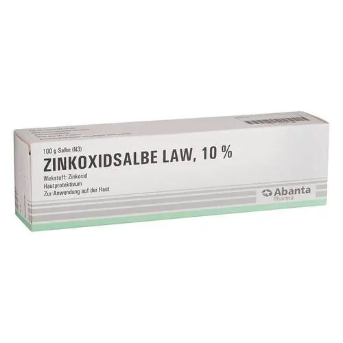 Zinkoxidsalbe Law 10%, 100 g