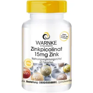 ZINKPICOLINAT15mgZinkTabletten60Stück