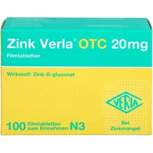 ZINKVERLAOTC20mgFilmtabletten100St
