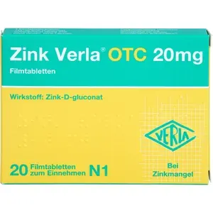 ZINKVERLAOTC20mgFilmtabletten20St