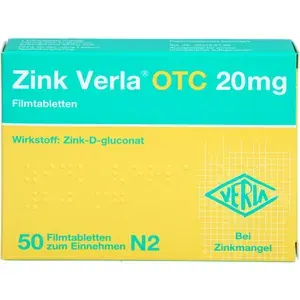 ZINKVERLAOTC20mgFilmtabletten50St