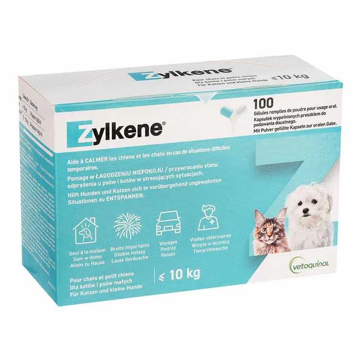 Zylkene Kapseln für Katzen / kleine Hunde, 100 St