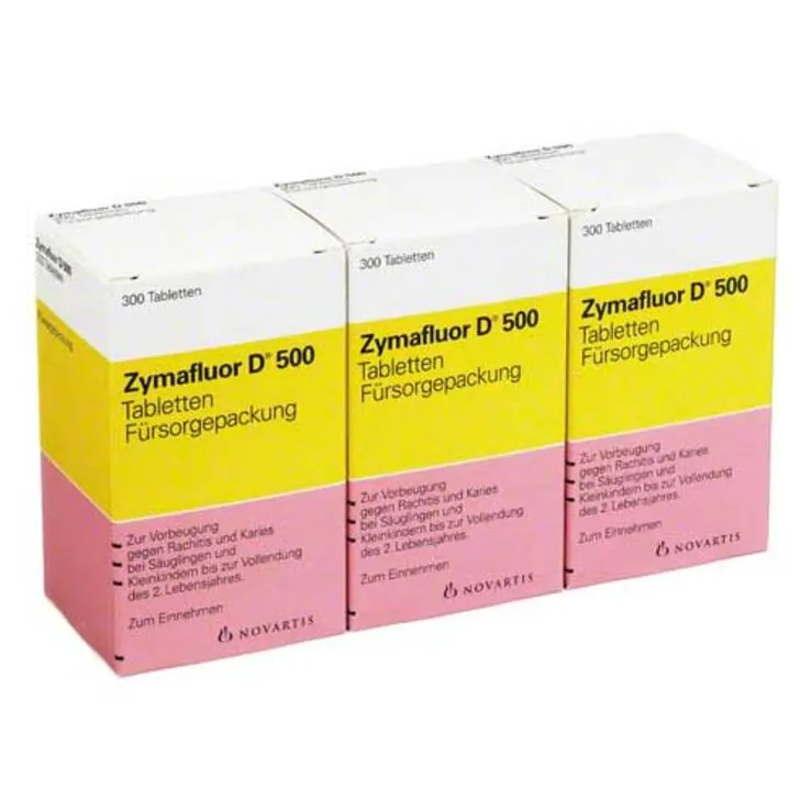 Zymafluor D 500 Tabletten, 3X300 St